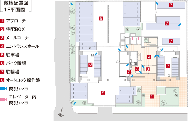 敷地配置図