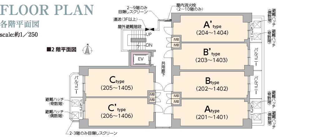 間取り・各階平面図