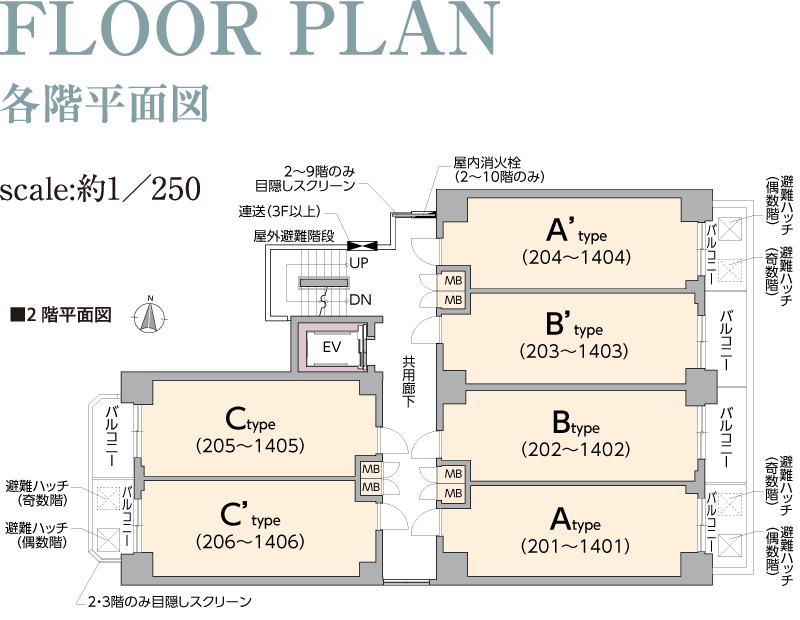 間取り・各階平面図